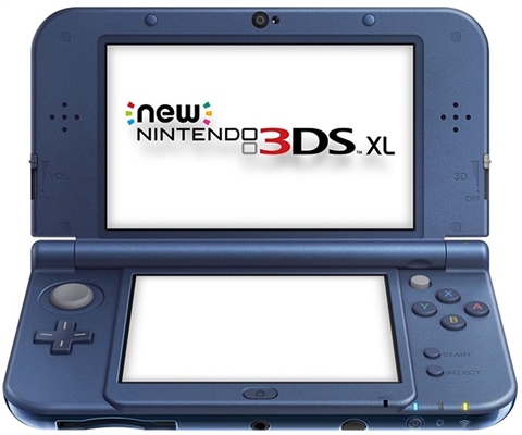 NEW 3DS XL Console, Metallic Blue, Unboxed